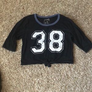 Free People cropped tshirt